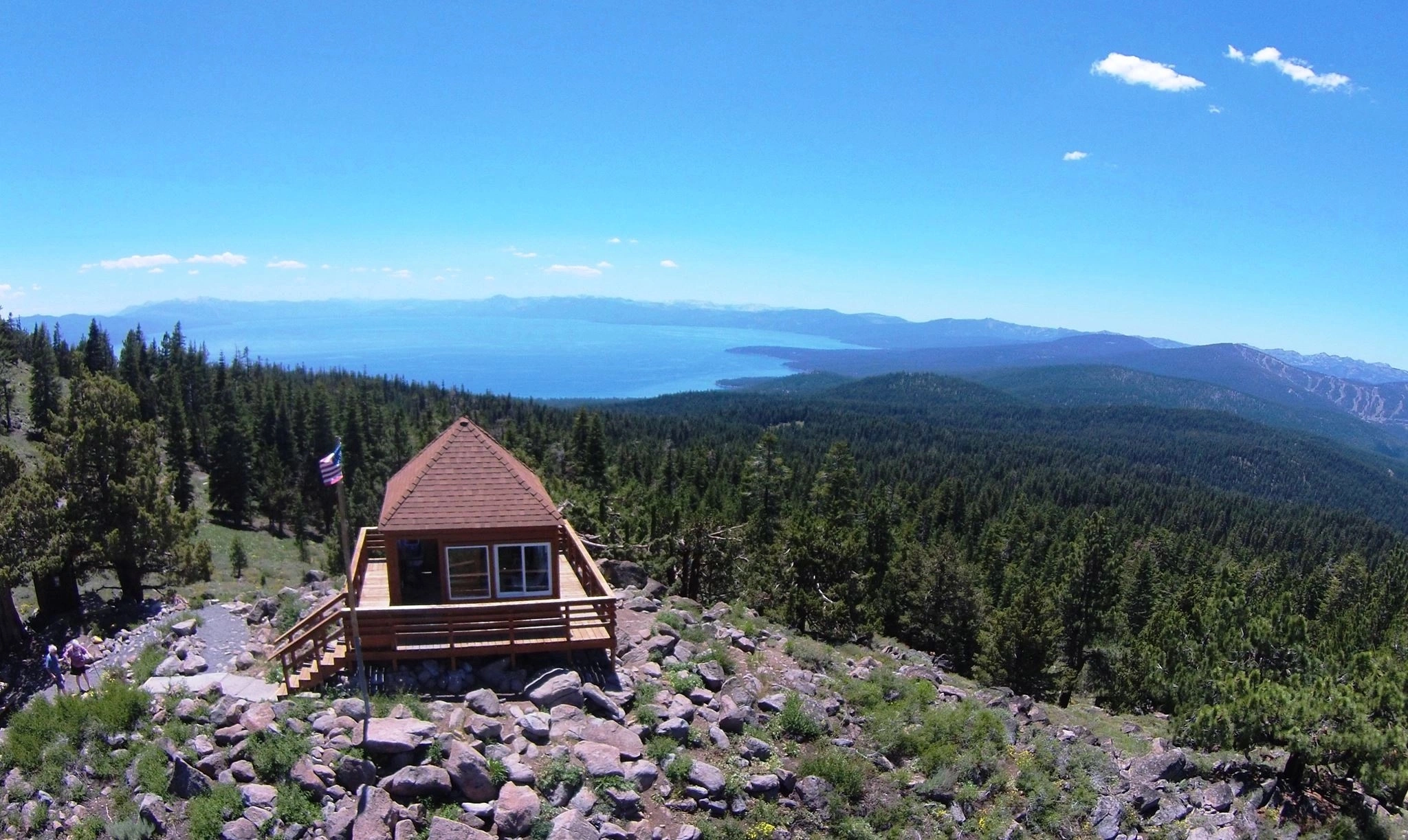 View of Tahoe Martis Headwaters from Martis Peak Lookout (photo credit: Sierra Watch)