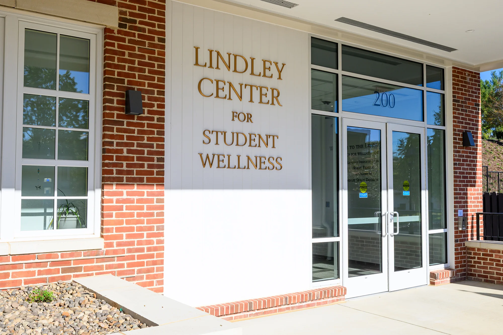 W&L - Lindley Center Sign